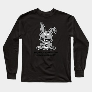 Frank the Happy Bunny Long Sleeve T-Shirt